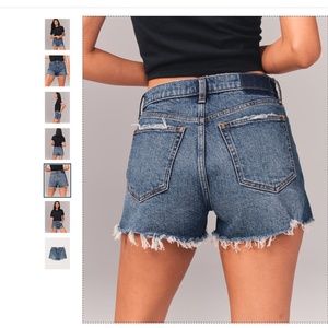 High Rise Mom Shorts